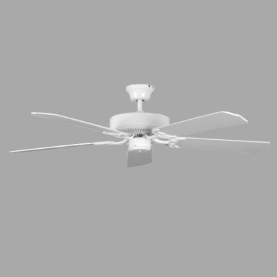 Homestead 52 in. White Ceiling Fan with 5 Blades